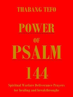 cover image of Power of Psalm 144